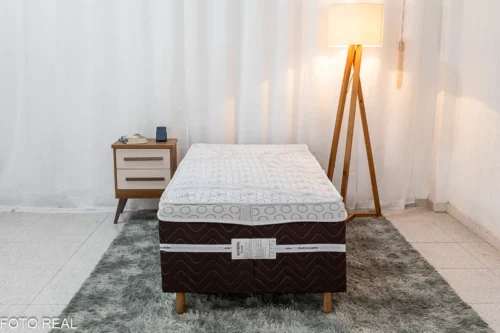 Cama Box Solteiro Livina Molas Ensacadas 88x188x58 Orthoside - Image 2
