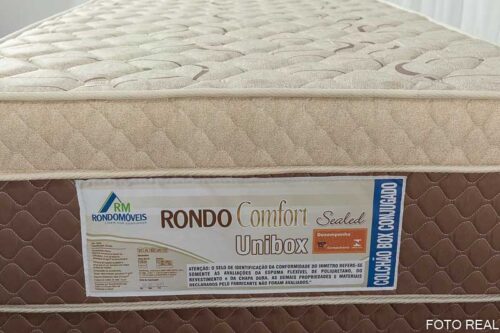 Cama Box Solteiro Ortopédico com Espuma D33 Rondoconfort Rondomoveis - Image 3